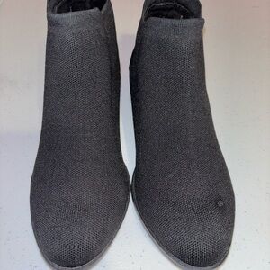 Torrid Black Textured Ankle Booties
